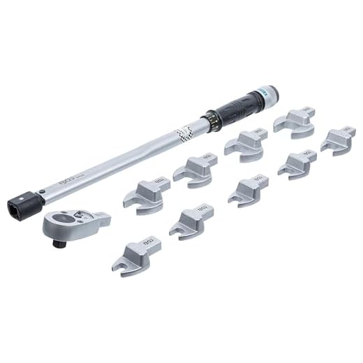 SW-Stahl 03933L-REP Reparatursatz für Drehmoment- schlüssel 03933L 8 BGS 958 | Drehmomentschlüssel-Satz | 40 - 210 Nm | 11-tlg. | für 14 x 18 mm Einsteckwerkzeuge | Drehmoment-Schlüssel