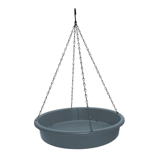 Baoblaze Vogelbad zum Aufhängen, Vogelfutterspender, Wassernapf, stabil, wetterfest, Futternapf mit Haken für Terrasse, Baum, Außenbereich, Tauben Baoblaze Vogelbad zum Aufhängen, Vogelfutterspender, Wassernapf, stabil, wetterfest, Futternapf mit Haken für Terrasse, Baum, Außenbereich, Tauben