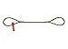 Sling, Wire Rope, L10Ft, VLL11200Lb, 3/4In