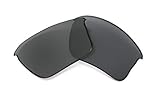 Oakley Original Flak Jacket XLJ OO9009 Black Iridium Replacement Lenses For Men For Women + BUNDLE with Designer iWear Care Kit