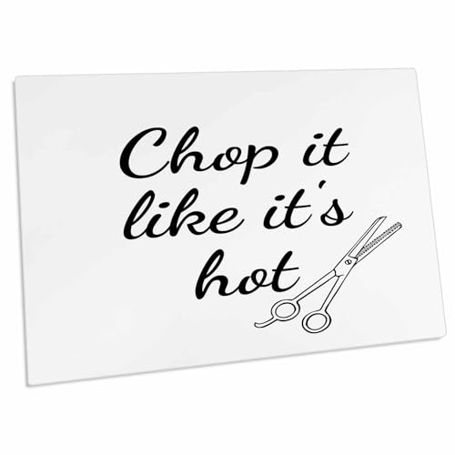 3dRose Imagen Pad para Escritorio con Texto Chop it Like its hot