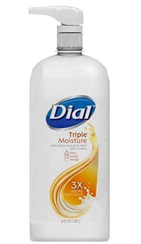 Dial Triple Moisture Body Wash with Shea, Jojoba, and Mango Butters, 35 Ounce