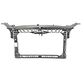 Radiator Support Compatible with 2006-2009 Ford Fusion Mercury Milan Black Assembly