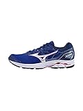 Mizuno Mens Rider 21 Canvas Low Top Lace Up Running Sneaker, Blue, Size 7.5