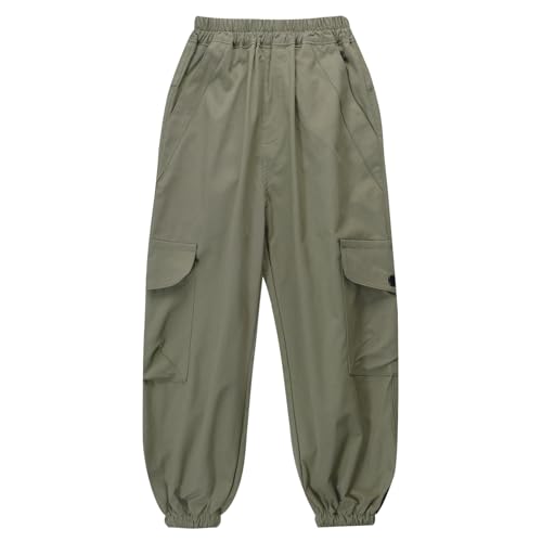 JEYPINMI Cargo Pants for Boys Joggers Pants Slim Fit Sweatpants with Pocket Loose Jogging Bottom2