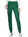 Wink W123 Women's Comfort Waist Cargo Jogger Scrub Pant with 8 Pockets, Hunter, Small Petite