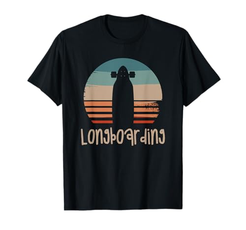 Retro Vintage Classic Longboard Longboard Longboarder T-Shirt