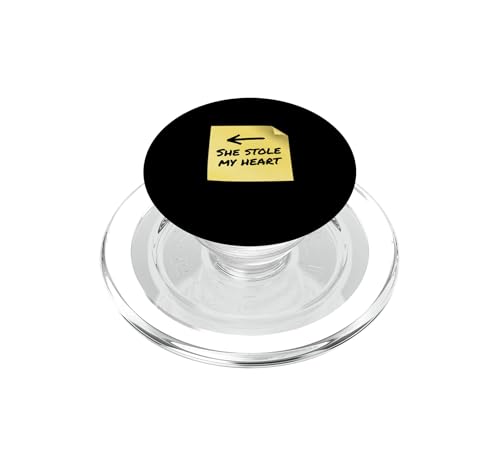 PopSockets MagSafe Elle a volé Mon cœur Romance accessoire mobile