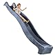 DEMMELHUBER - Kinder Rutsche Outdoor Garten Spielgeräte, Stabile Wasserrutsche für Kinder, Alternative zu Indoor Spielgeräten, 2,90 Meter lang (Anthrazit)