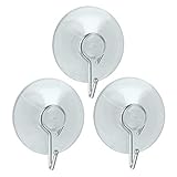 Juego 3 ganchos con ventosa Metaltex Juego 3 Ganchos con Ventosa C/Carton, Estandar