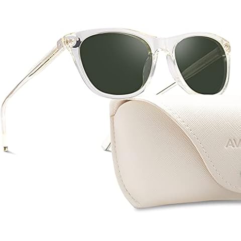 AVAWAY Fashion Sunglasses for Women Polarised UV Protection Ladies Eyewear for Photography Wandern Travelling Driving Cover