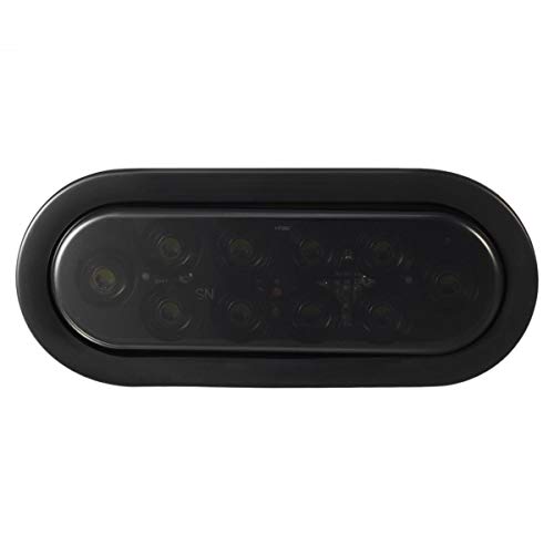 Luces Led Ovaladas Blancas para Trailer 6 Pulg miniatura 3