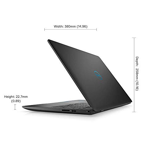Image of Dell G3 3579 15.6-inch FHD Gaming Laptop (8th Gen Core i7-8750H /8GB /1TB + 128GB SSD /Windows 10 + Ms Office /4GB Graphics), Black
