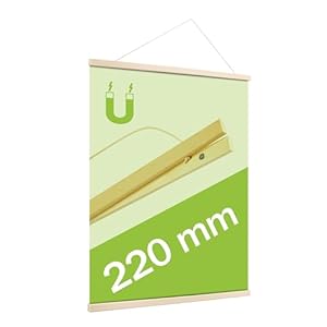 Sprintis Kiefernholz Magnetischer Posterrahmen 22cm