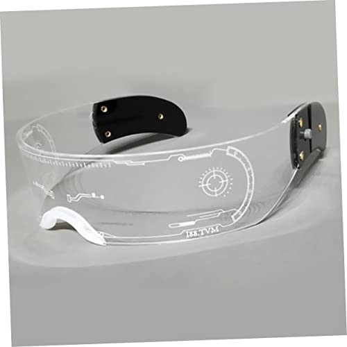 Lunettes brillantes lunettes neon clignotant unique Healeved