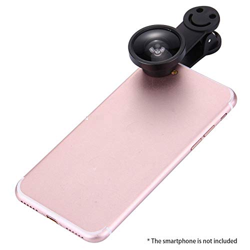 Kit de lentes da câmera Adaskala para smartphones 5 em 1, com lente grande angular 0,4x + lente macr