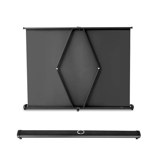 Pantalla manual portátil proyector 50" 16:9 miniatura 4