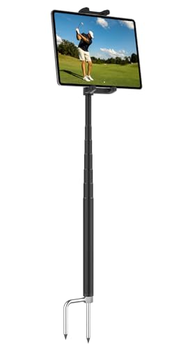 CANHET Golf Monopod Stick, Golf Tablet Holder for 4-13