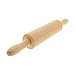Hofmeister® Rouleau à pâtisserie en bois pour enfants 25 cm Axe rotatif Petites poignées pour enfants Facile à dérouler avec le mini rouleau à pâtisserie Produit naturel fabriqué en Europe