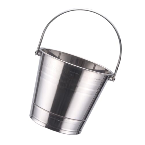 Luxshiny 1Pieza Hielo Inoxidable para Champán y Bebidas para Ktv Bar y Fiestas y Funcional para Enfriar Vino