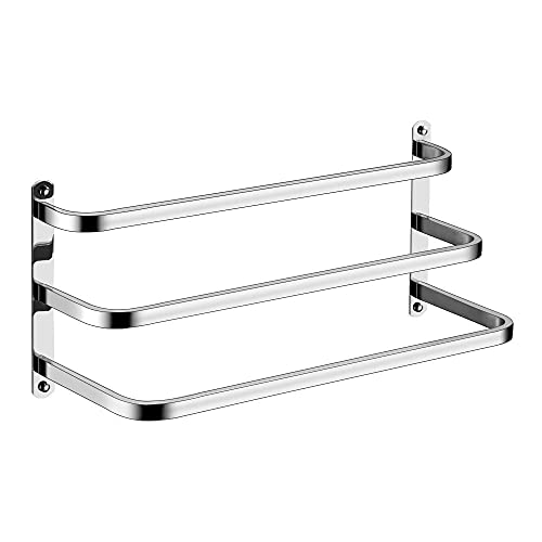 Portasciugamani in acciaio inossidabile 304 da parete per cucina bagno WC lungo 38,5 cm specchio lucidatura portasciugamani stand