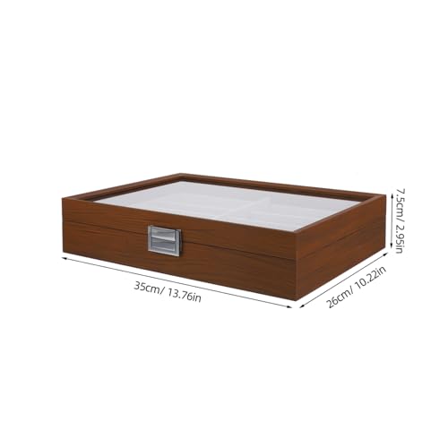 Boîte de rangement de lunettes de soleil avec compartiments pour éviter les rayures