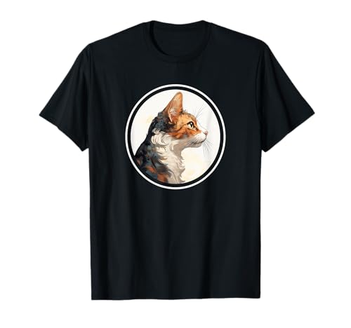 Retro Vintage Calico Cat Lover Maglietta