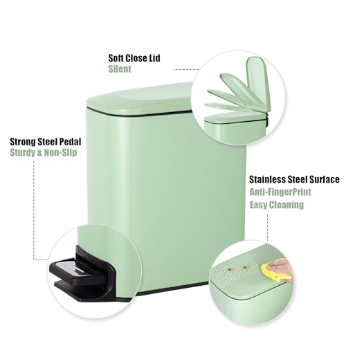 Review de Cubo basura verde Top cinco. 12 Imagen adicional