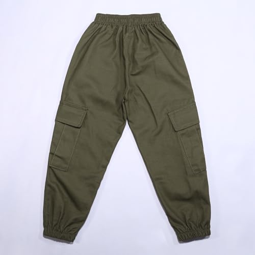 Boys Active Sports Cargo Pants for Kids Comfortable Loose Fit Sweatpants for Daily Use Versatile Summer Trousers4