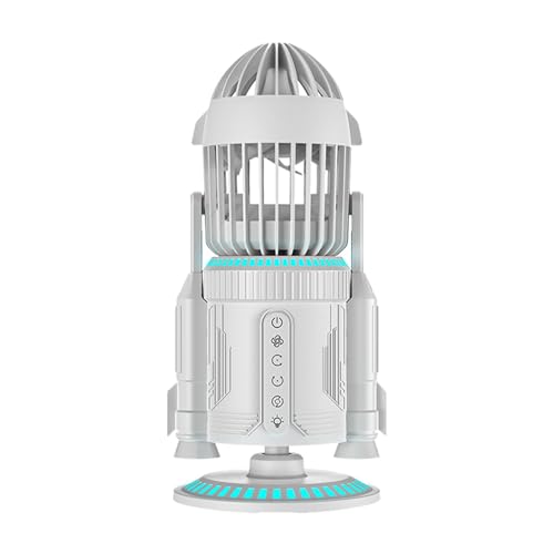 Ventilateur de table rechargeable pour chambre et bureau contre la chaleur - 2
