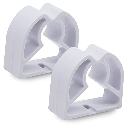 Facon 2Pcs Replaceable Clips for Fan Light or Pop up Camper Pancake Light Fixture