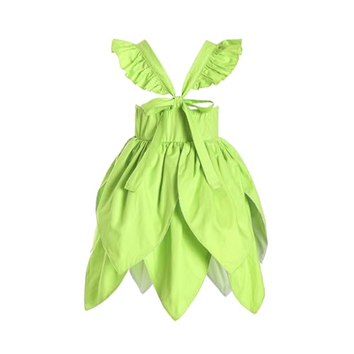 Disfraz completo de hada verde Tinkerbelle miniatura 3