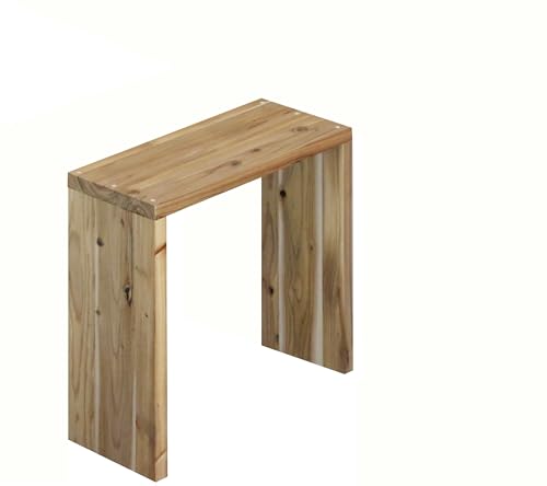 WOODPRO コの字 シェルフ 幅26cm 高さ47cm 奥行20cm 無塗装 国産杉 板厚2.8cm オープンラック ディスプレイ キッチン 棚 押し入れ収納 横幅と高さは1cm単位でオーダー可 受注生産