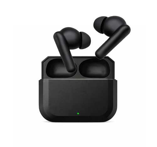 Image of Bluetooth Nord Buds 3R for OnePlus with 54H Total Playtime, 12.4mm Drivers, 3D Spatial Audio, Dual Device Pairing, AI 2-Mic Clear Calls, 47ms Low Latency (Black)