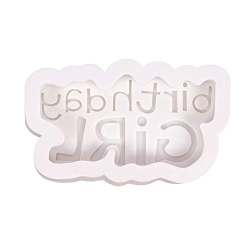 image for Yellsong Silicone Mold for Chocolate - Happy Birthday Mousse Cake Mold