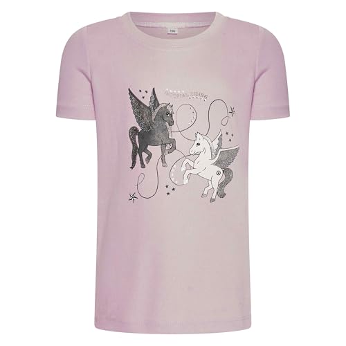 T-shirt enfant rose respirant Imperial Riding IRHStar Sky motif ballerine