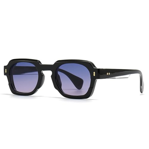 Lunettes de soleil tendance style punk à rivets pour vos festivals d'été