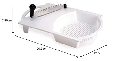 Image of Anjali Cut N Wash Classic Vegetable Cutter, White