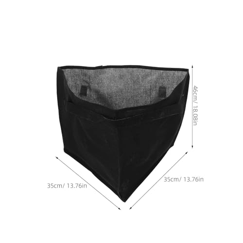 Bolsa organizadora triangular contra el desorden de perchas en el armario de casa 3