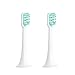 Testina per spazzolino da denti, Compatibile con Xiaomi Mi Electric Toothbrush Head, confezione da 2, Bianco/Blu