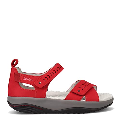 Image of Jambu Womens Sedona Cut Out Ankle Strap Casual Sandals Casual