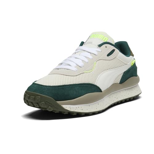 PUMA Mens Style Rider Mix Lace Up Sneakers Shoes Casual - White - Size 10 M2