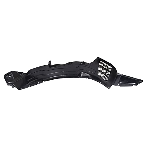 Image of TRQ Inner Fender Liner Set Compatible with 2006-2010 Kia Rio KI1248104 KI1249104