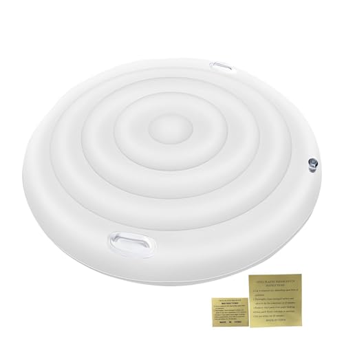 Bâche de spa extérieure ronde et imperméable pour protection jardin