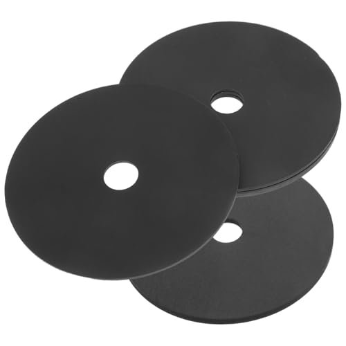 SHERCHPRY 4 Piezas de Accesorios para Escobilla de Inodoro Tapa de Disco Redondo de PP Resistente a Deformaciones para Baño Fácil de Reemplazar
