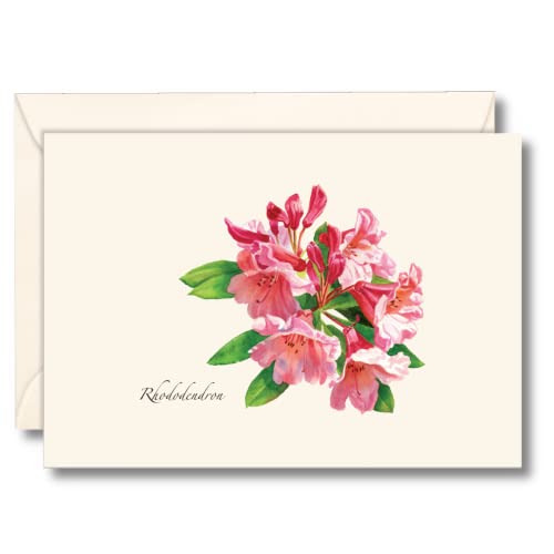Image of Earth Sky + Water - Rhododendron Notecard Set - 8 Blank Cards with Envelopes