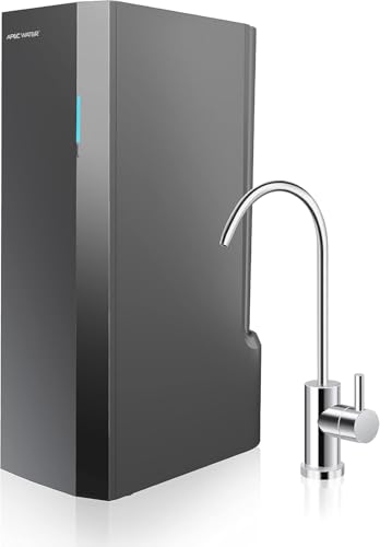 Image of APEC Tankless RO Water Filter System ROTL-AIO-A - Four-in-One Premium Reverse Osmosis Water Filtration, 2:1 Pure to Drain, Filters Fluoride, Heavy Metals, 1K+ Impurities, Easy DIY Install & Care