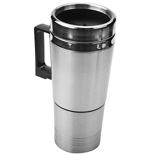 Calentador de agua eléctrico para auto 12V 300ml plateado miniatura 3