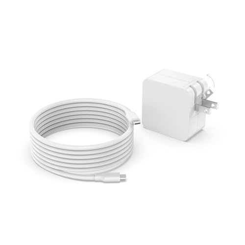 65W Fast GaN Charger for Samsung Galaxy Book Pro & Pro 360 Laptop (NP950QDB NP930QDB NP935QDC NP950XDB NP930XDB) Notebook 7 9 USB C Type C Mini & Compact (60% Smaller) UL Certified 7.5ft Cable