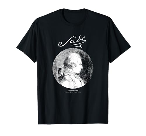 Sade, Marquis de Sade, Ecrivain français, Livres T-Shirt